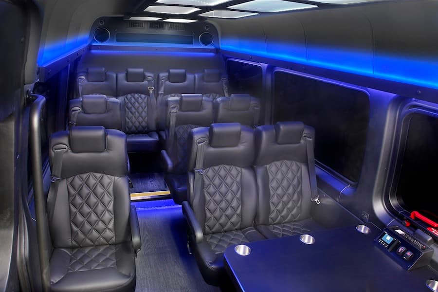 Interior minivan